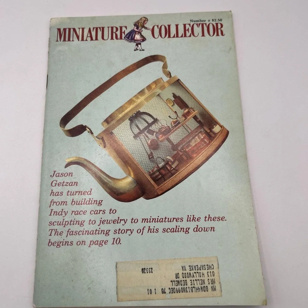 Miniature Collector Magazine Lot Issues 5–15, 17-22, 36 | Vintage Dollhouse Mini